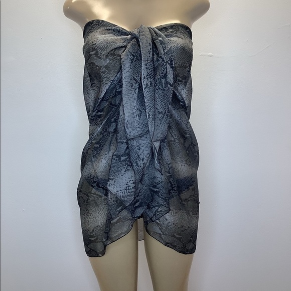 Zuliana Animal Print Long Sarong Skirt Made in USA. New With Tags - Picture 1 of 1